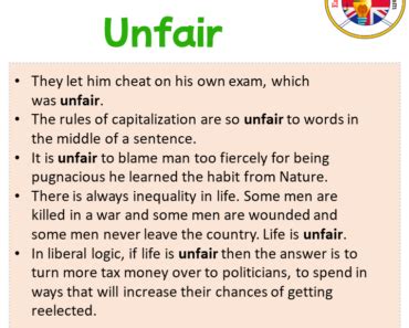 unpair or unfair|Unfair Definition & Meaning .
